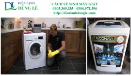 CÁCH VỆ SINH MÁY GIẶT