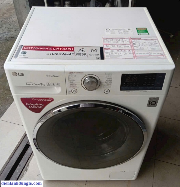 MÁY GIẶT CŨ - 9KG - INVETER LG