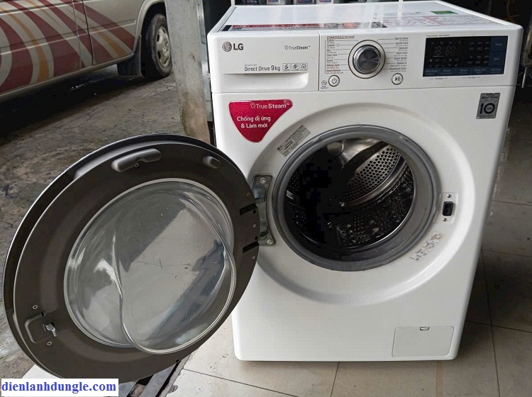 MÁY GIẶT CŨ - 9KG - INVETER LG