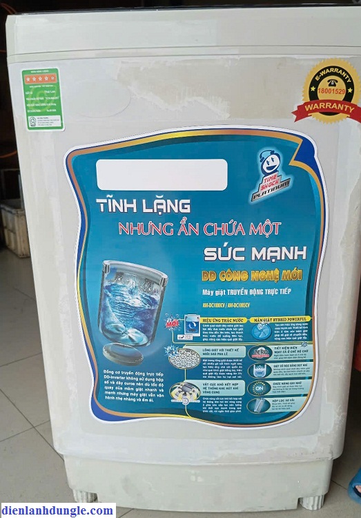 MÁY GIẶT CŨ FUJIYAMA 10KG