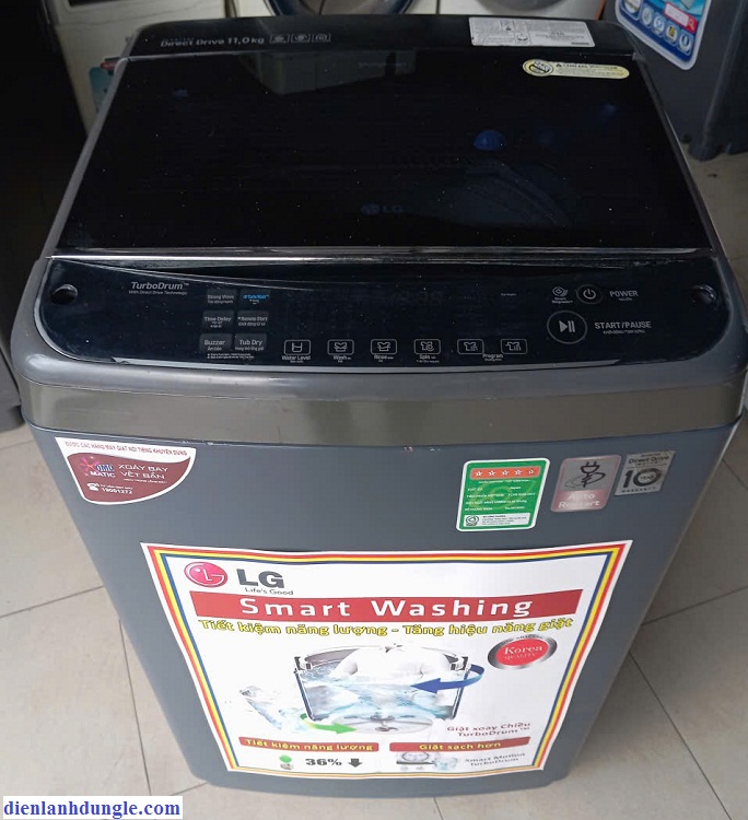 MÁY GIẶT CŨ LG 11KG - INVERTER