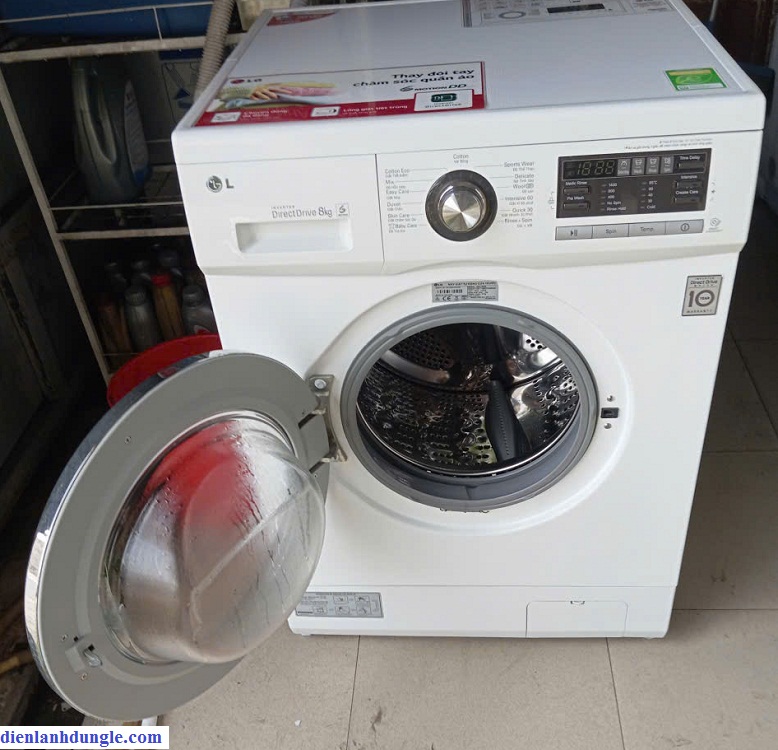 MÁY GIẶT CŨ LG 8KG - INVERTER