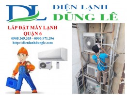 LẮP ĐẶT MÁY LẠNH QUẬN 6