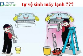GIA ĐÌNH TỰ VỆ SINH MÁY LẠNH CÓ ĐƯỢC KHÔNG ???